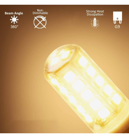G9 LED lyspære 5W Chip Lumileds