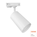 EMMEN White Track Light Single-phase 10W| GU10 Bulb Included