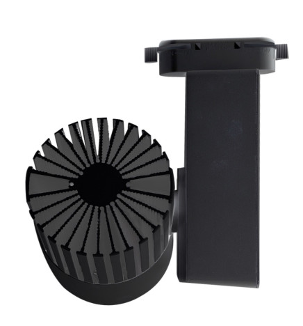 LED Tracklight 40W GRAZ Black BRIDGELUX Chip  single-phase rails - CRI +90