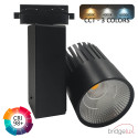 Kjøp LED-spot for enfaseskinne 40W GRAZ Svart | 3CCT-lys CRI+92