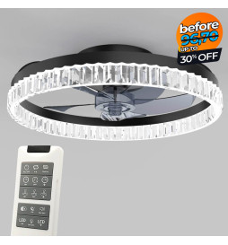LED Svart CRETA takvifte -...