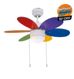 Ceiling LED fan RAINBOW...