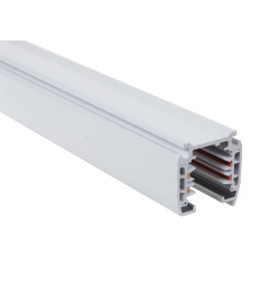 Skinnesystem 3-faset 2M Hvit