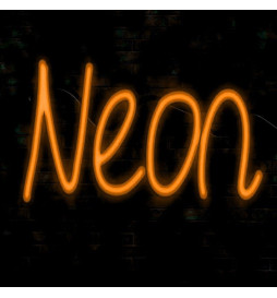 8W Neon LED Flexible 12V Coil 25m  8mm  Orange