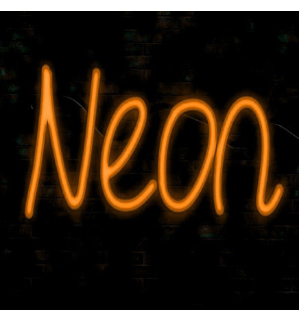 Neón LED 8W Flexivel 12V Bobina  25m  8mm Laranja