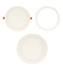 Supplementary White Hoop Cover for Downlight