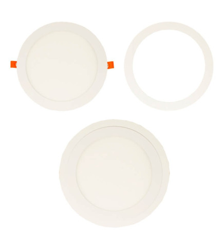 Supplementary White Hoop Cover for Downlight