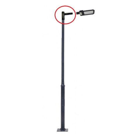 Stöd för LED-gatlykta
