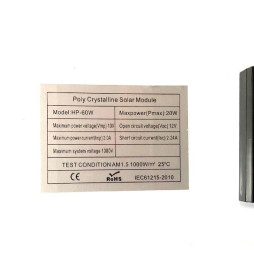 ECO Solcelle LED gadebelysning 60W SANAN Programmerbar