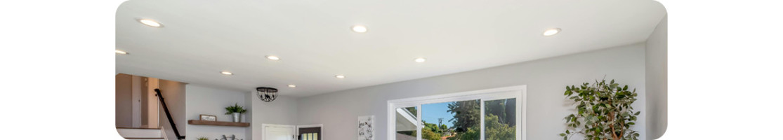 Downlight and Ceiling Lights LED - Spotlights Circular and Square
