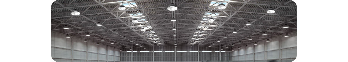 Industrial LED Lighting - High Bay UFO and Linear
