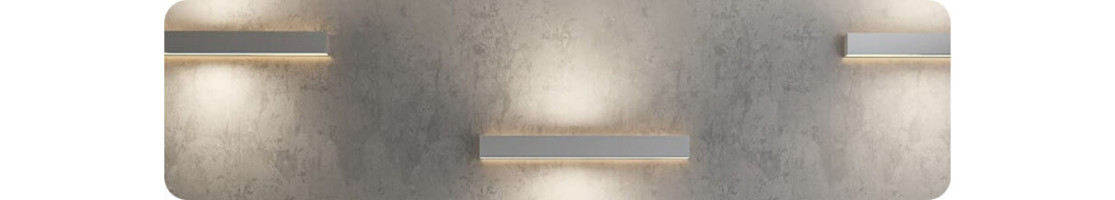 Indoor or Outdoor LED Wall Lights - light up your Home or Garden with style