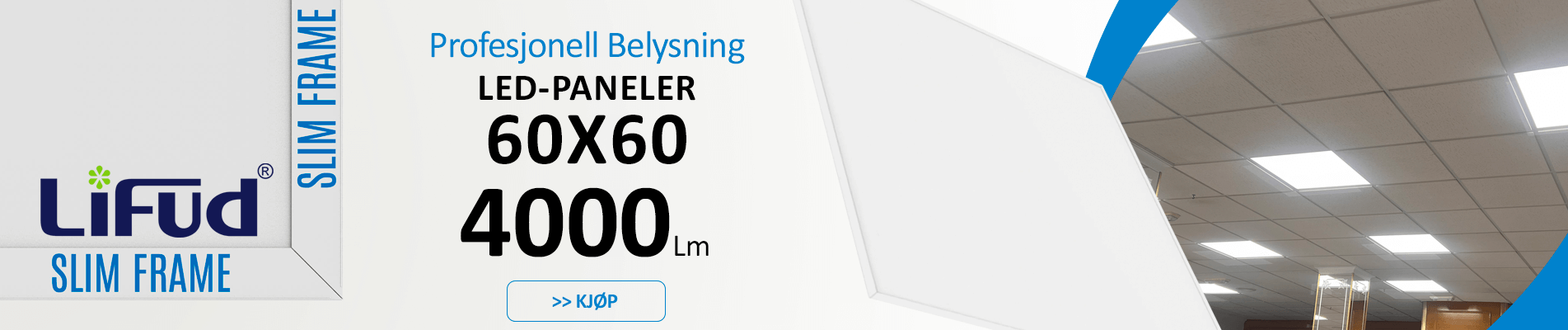  LED-paneler 60x60 Lifud